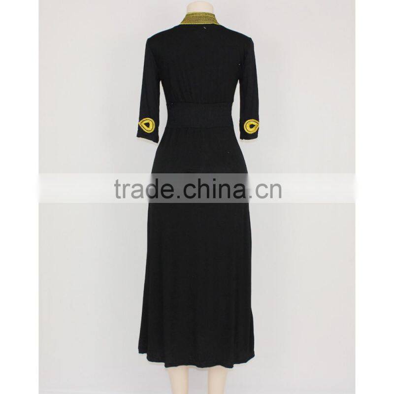 2016 Pakistan Long Dress Long Sleeve Maxi Women Dress New Dress