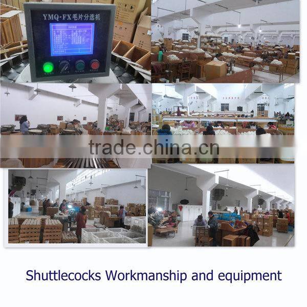 Chinese Shuttlecock, Badminton Shuttlecock Manufacture
