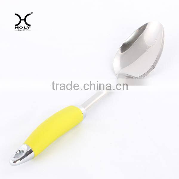 Hot sale ABS + TPR handle ice cream spoon
