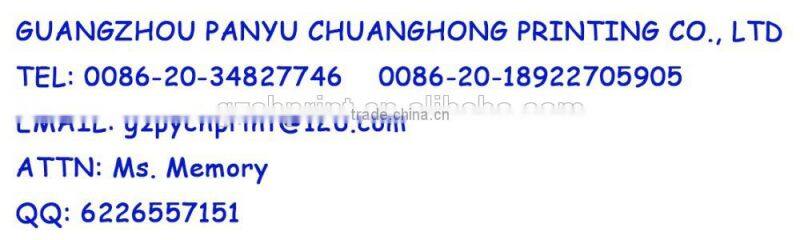 China supplier sales magazine &brochure printing service