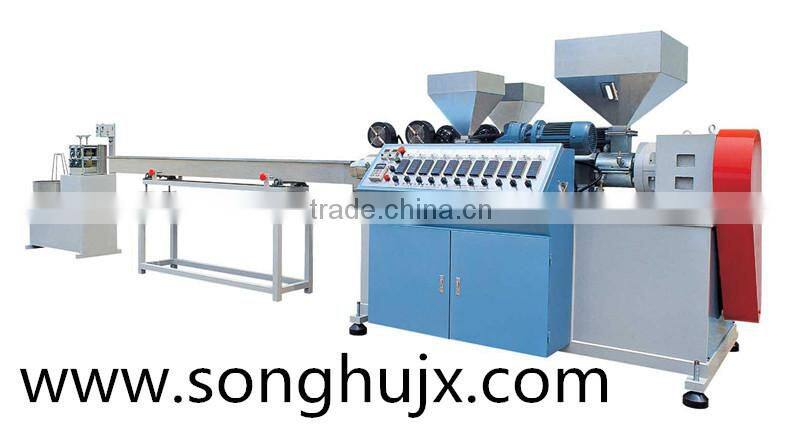 PP/PE/PVC plastic imitation rattan production line