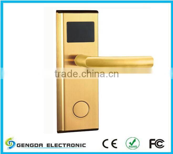 Self Locking Key Card Door Lock