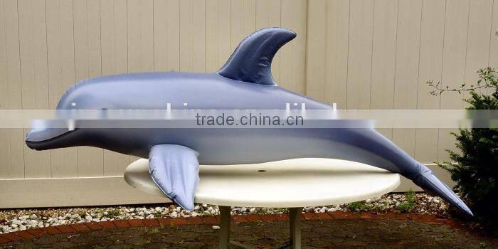 Inflatable huge dolphins toys/air filled pvc toys/novel design toys