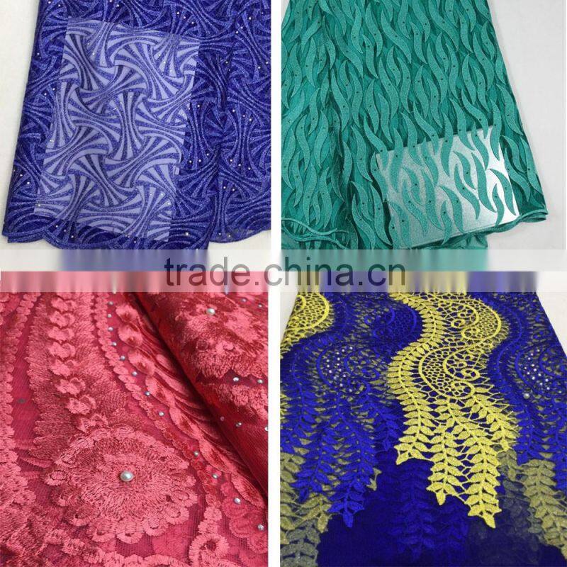 2015 100% cotton super printed wax hollandais fabrics