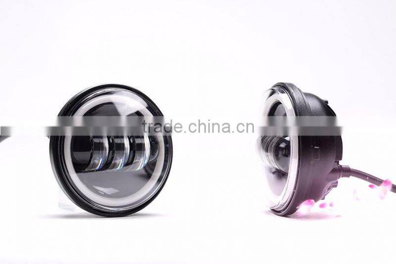 4-1/2" 4.5 inch Fog Light Auxiliary Bulb Motorcycle Daymaker Projector Spotlight Driving Lamp Headlight for Harley motorcycle