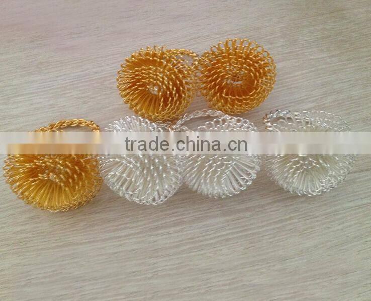 fashionable metal alloy napkin rings