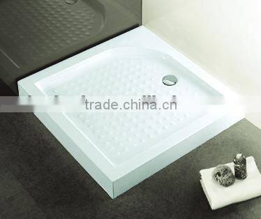 SUNZOOM 2 side aclove tile flange shower tray,semi-circle shower tray,shower base