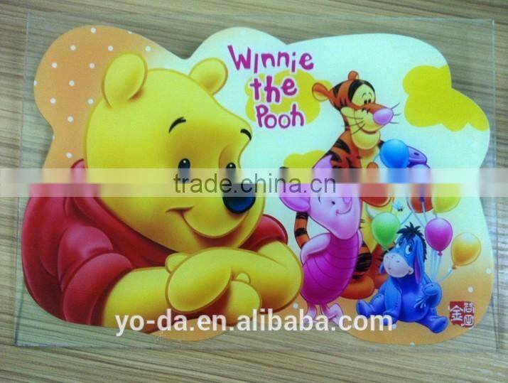 High resolution flatbed glass printing machine max printing size 1.2x2.5m