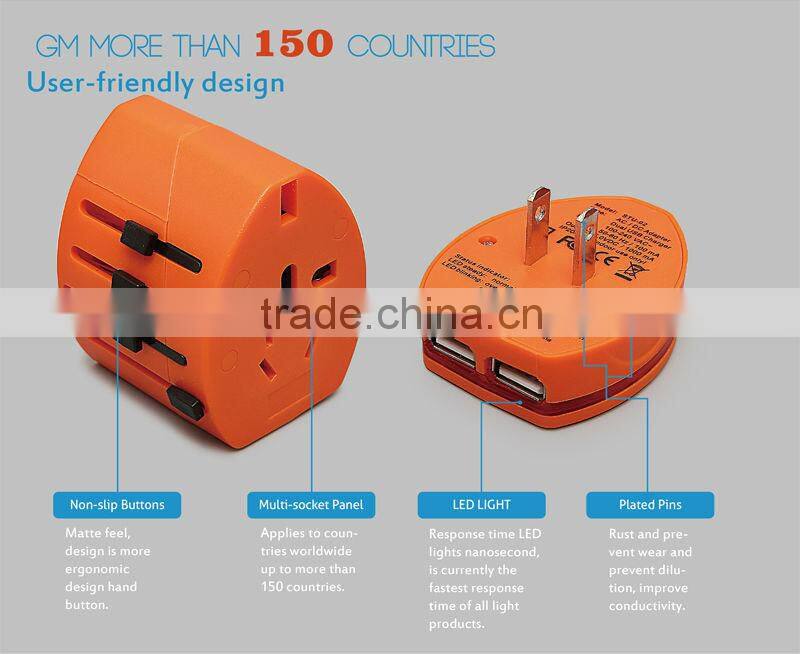 promotional gifts travel adapter plug usb international business universal travel adapter