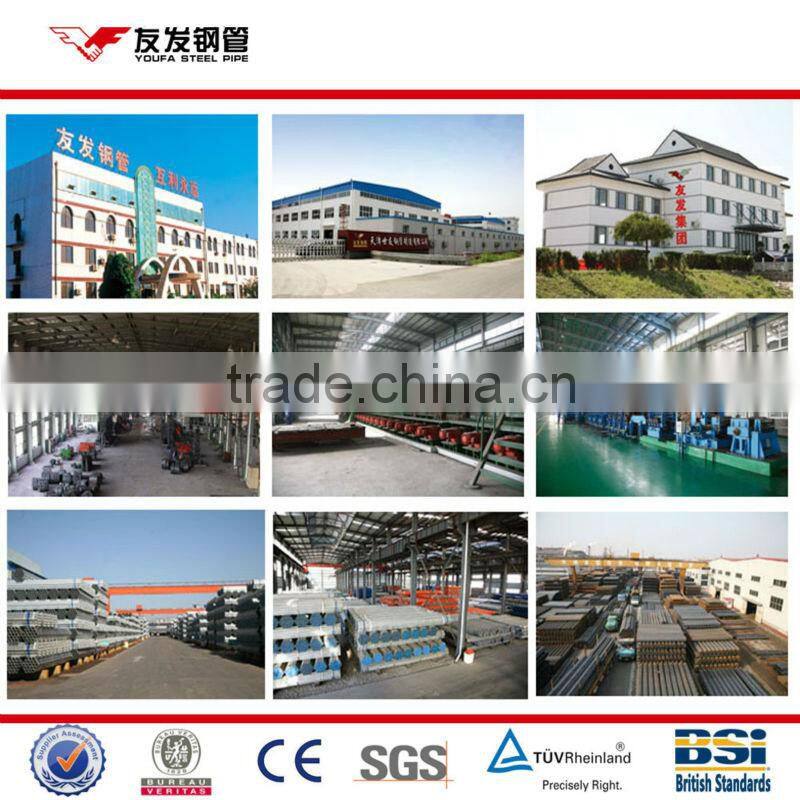 YOUFA brand galvanized tubes by Jack Liu