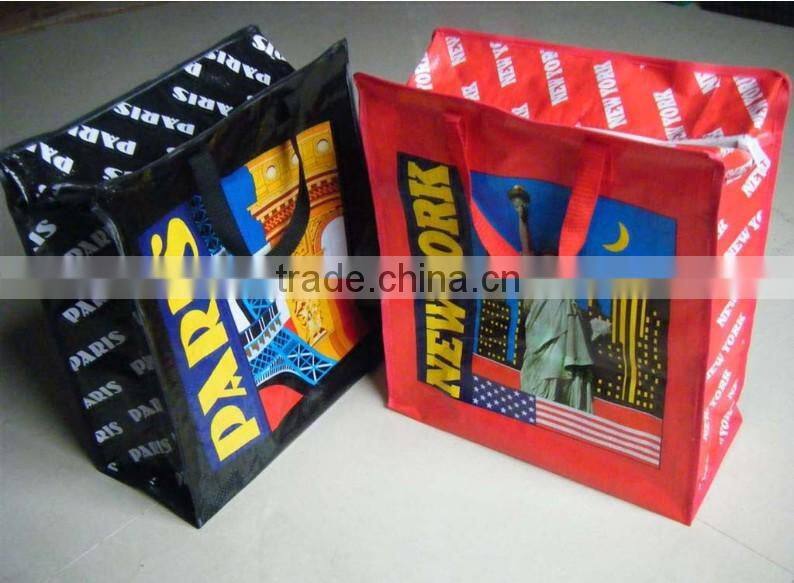 2016 China experienced factory supply colorful printing pp woven bag