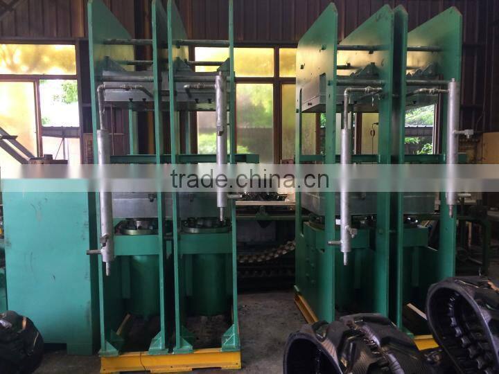 aramid rubber track press machine