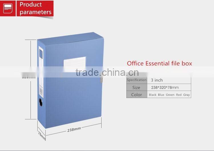 comix stationeri offic HC-75 PP file box office Essential A4 75MM file folders