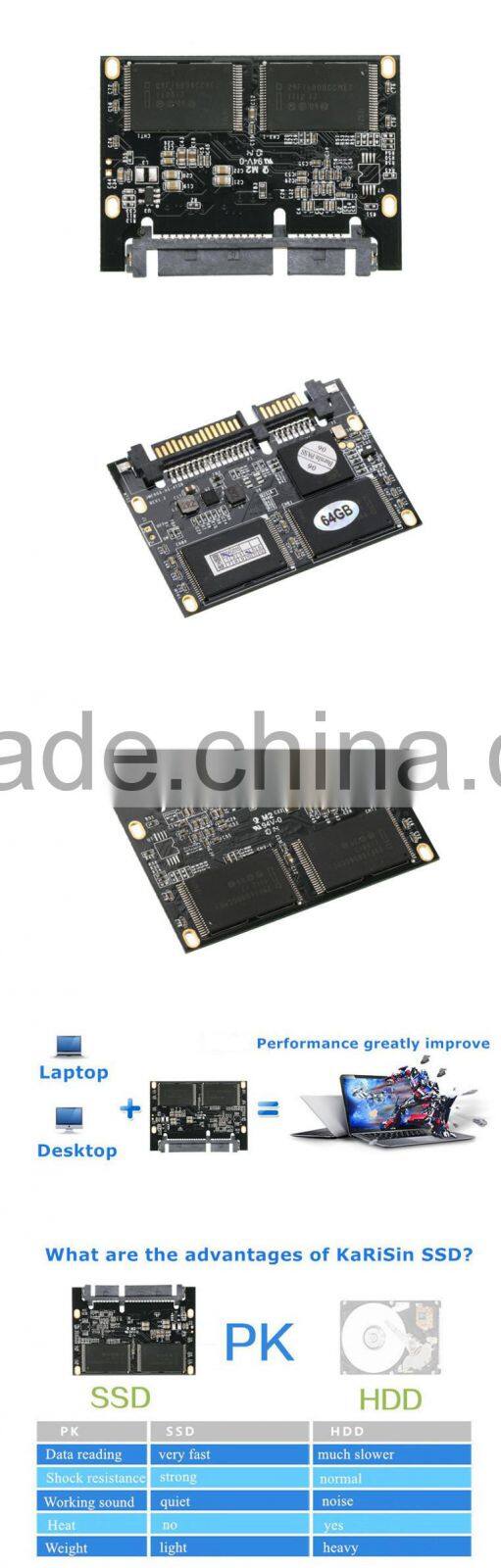 Karisin Cheap and fast speed mlc 32gb sata dom for Thin Client