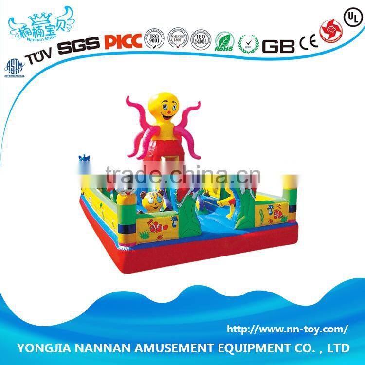 Commercial inflatable slide for different function