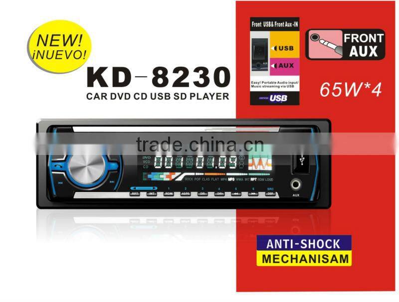 KD-8230 24V DETACHABLE PANEL ONE DIN USB SD CD CAR DVD RADIO PLAYER