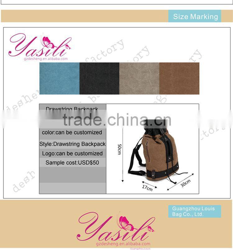 2015 guangzhou louis factory backpack for men