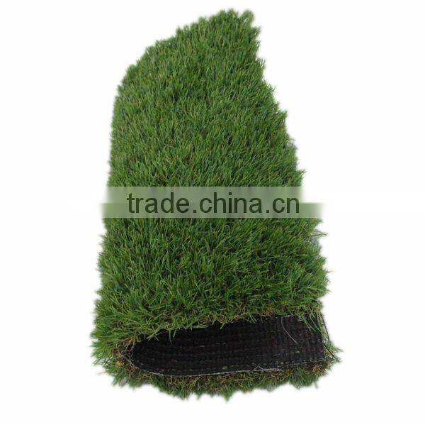 30mm height, green colors with curlve yarn below, monofilament gras yarn, artificial grass wall