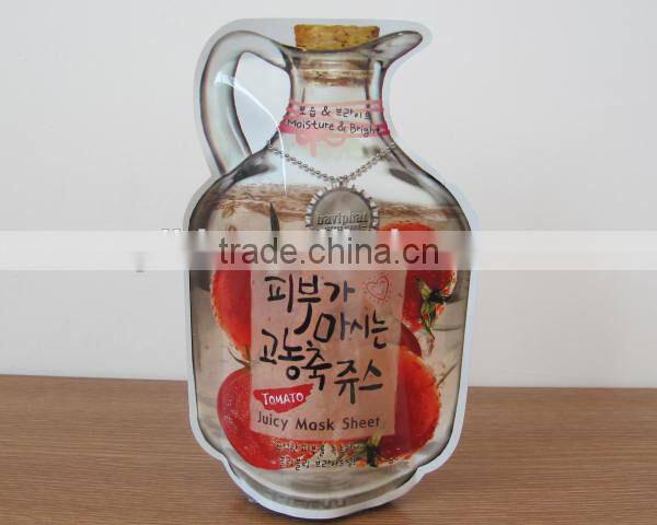 household eco-friendly custom printing mask aluminum foil bag