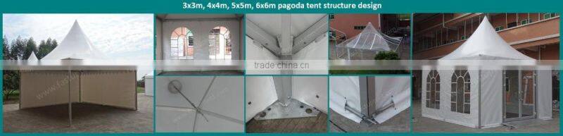 PVC Pagoda Tent with Arched Window