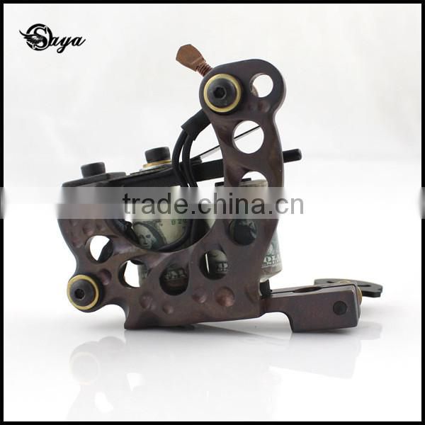 Best Novelty Pure Copper Carving Letter Good Coils Tattoo Machines