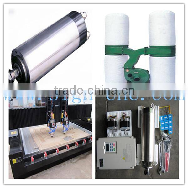 Double process 3 axis 3d cnc router for woodworking 1325-2