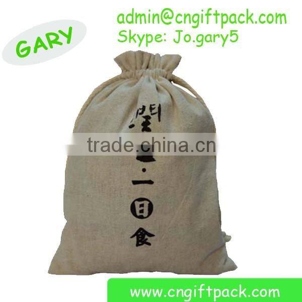 Custom Linen Drawstring Buddha Gift Bag