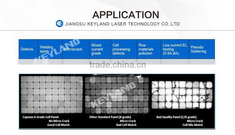 Automatic Solar Panel Tester Relible 16 Megapixels Camera Electroluminescence El Defect Tester