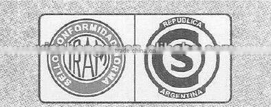 IRAM approved Power Cord with IEC C13 right angel end