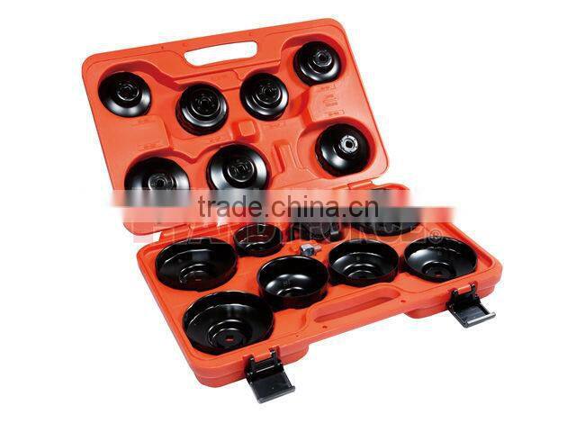 16PCS Cup Type Oil Filter Wrench Kit / Auto Repair Tool / Lubricating And Oil Filter Tool