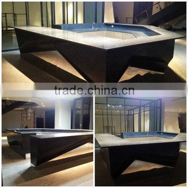 Customized for clients reception counter/office reception desk/used reception desk