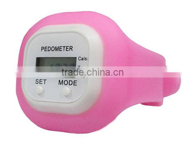 Silicone Digital Multifunction Watch style digital pedometer
