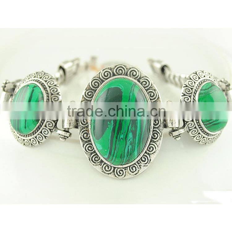 peacock hand made gemstone bracelet, gemstone chip bracelets