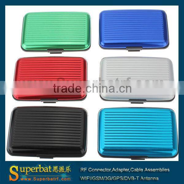 Waterproof Aluminum Business Credit Card Holder Case Wallet