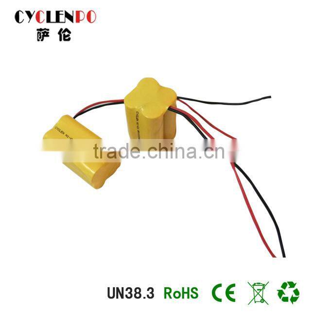 High performance ni-cd aa 700mah 4.8v battery aa ni cd battery pack vacuum cleaner deep cycle life