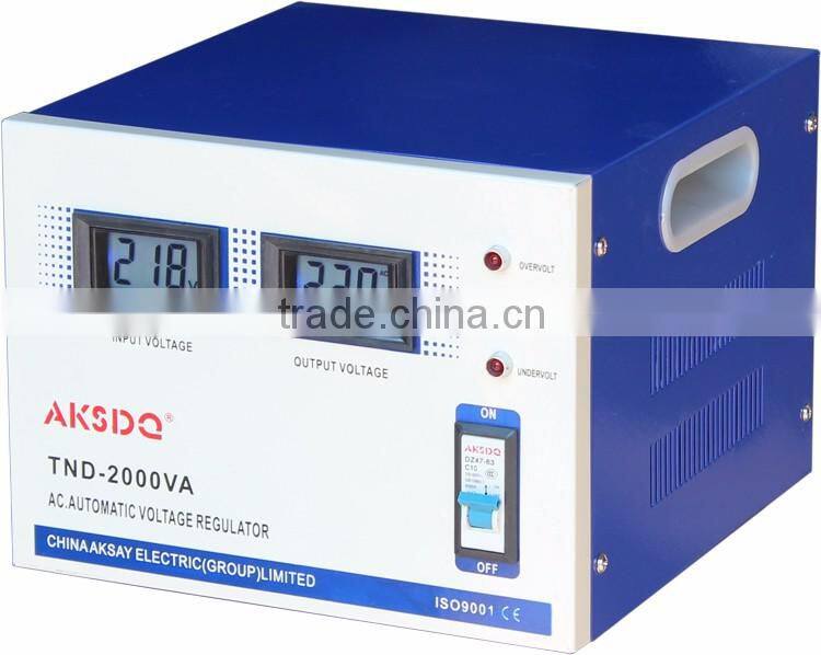 2016 New Type LCD Digital Single Phase Smart Motorcycle Automatic Voltage Stabiilzer Regulator Jingkesai