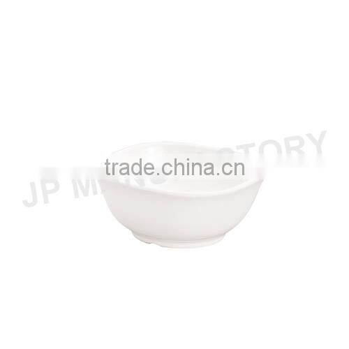 12" Double-colour Melamine square salad bowl