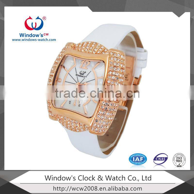 Fashion new quartz ladies brass watches