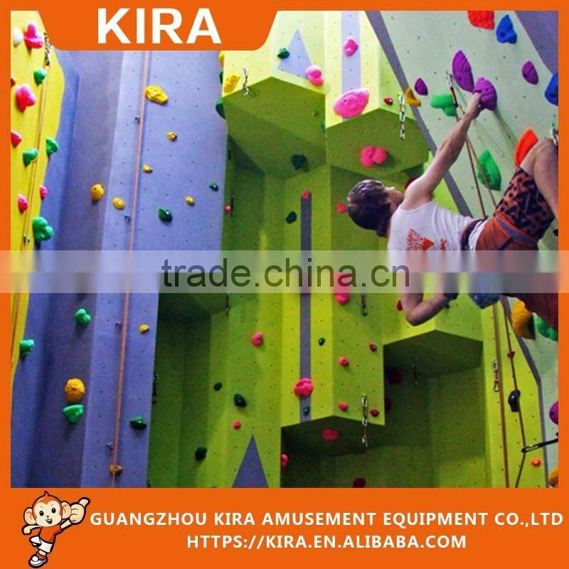 Hot selling inflatable outdoor climbing wall playground equipment