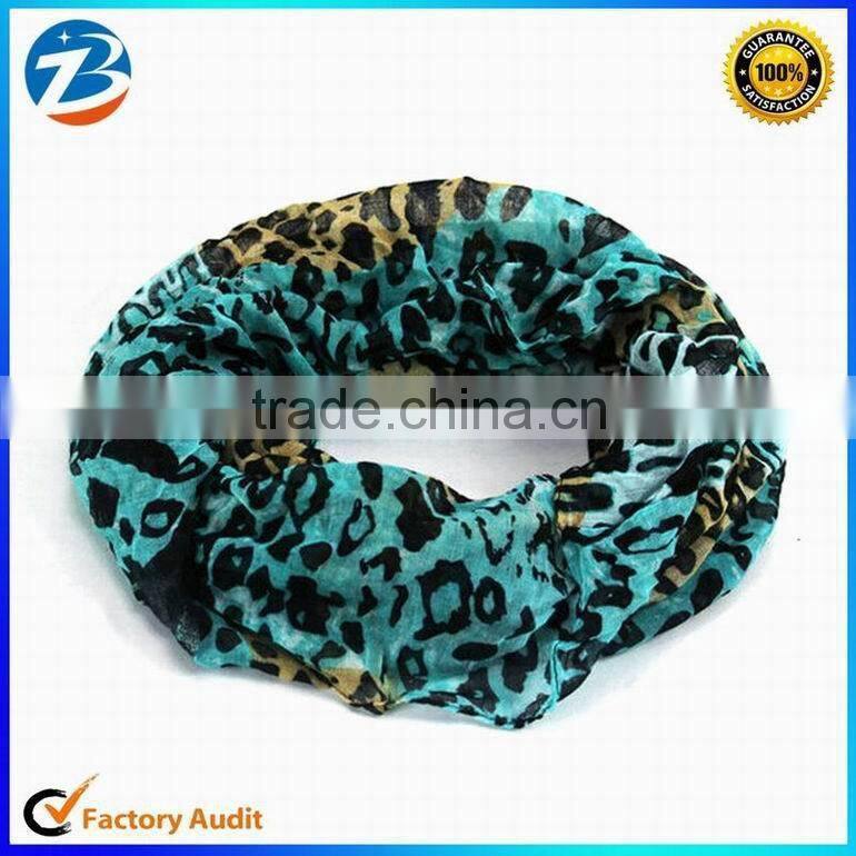 Cheap Fashion Plain Color Viscose Cotton Loop Scarf for Lady