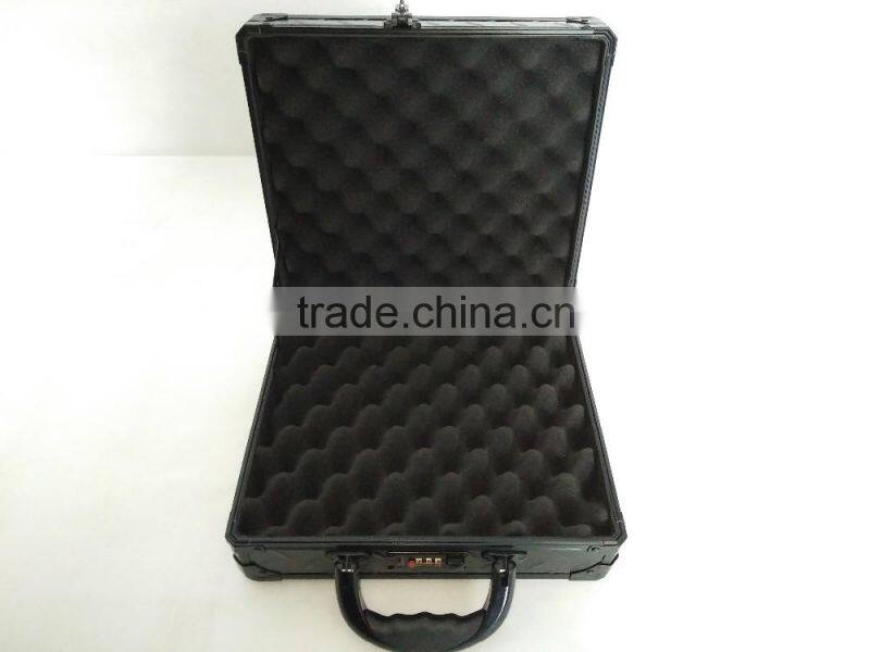black aluminum tool case plastic surface tool case