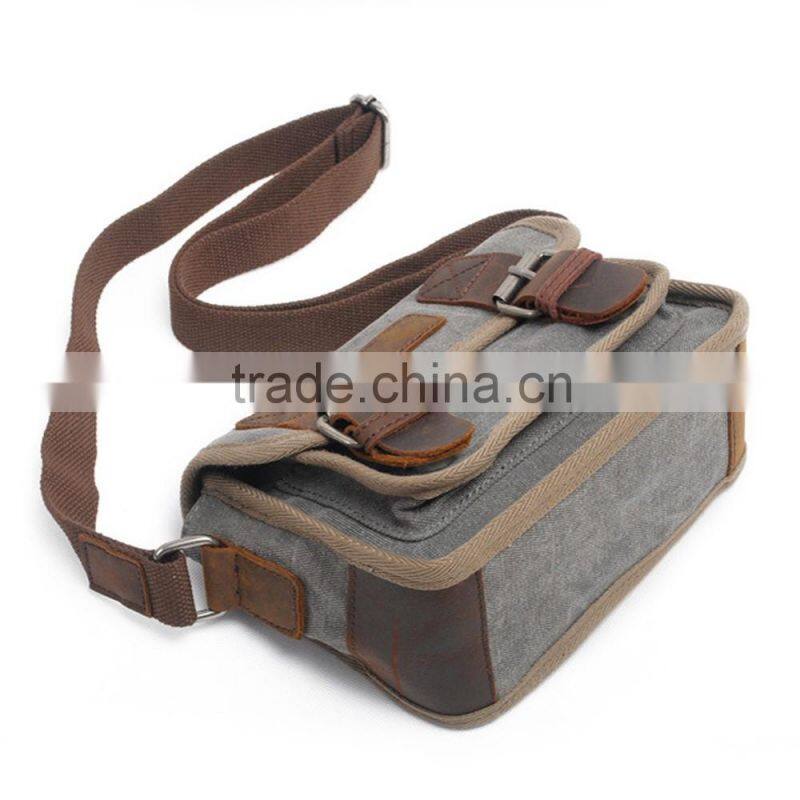 Custom travel shoulder leather bags man small shoulder bag china supplier tote bag 2016