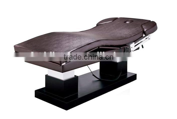 2015 High standard portable wooden facial beauty massage bed