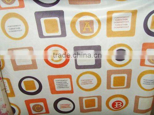 printed velvet mattress fabric