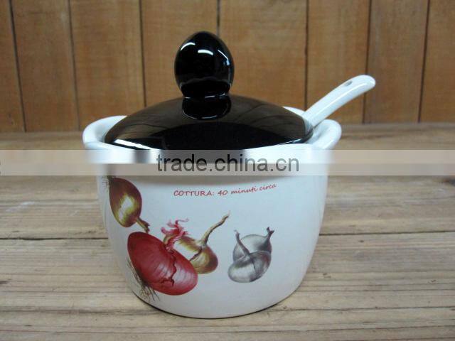 ceramic kitchen spoon rest tableware spoon holder
