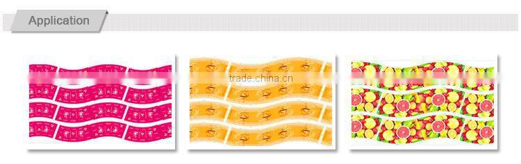 Automatic 4 color corrugated cardboard carton box polyethylene flexo printing machine