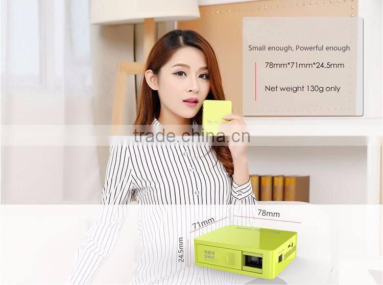 DLP Style Pocket Projector with Built-in Battery UC50