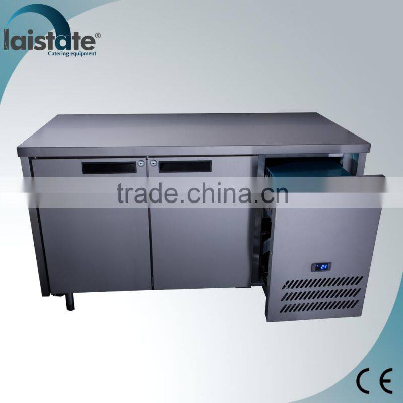 2/1 GN Medium Temperature 2 Doors Counter Chiller