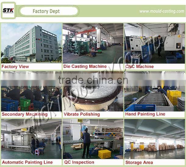 Aluminum alloy injection molding mechinical spare parts
