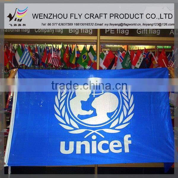 Top quality classical Dominican republic national flag